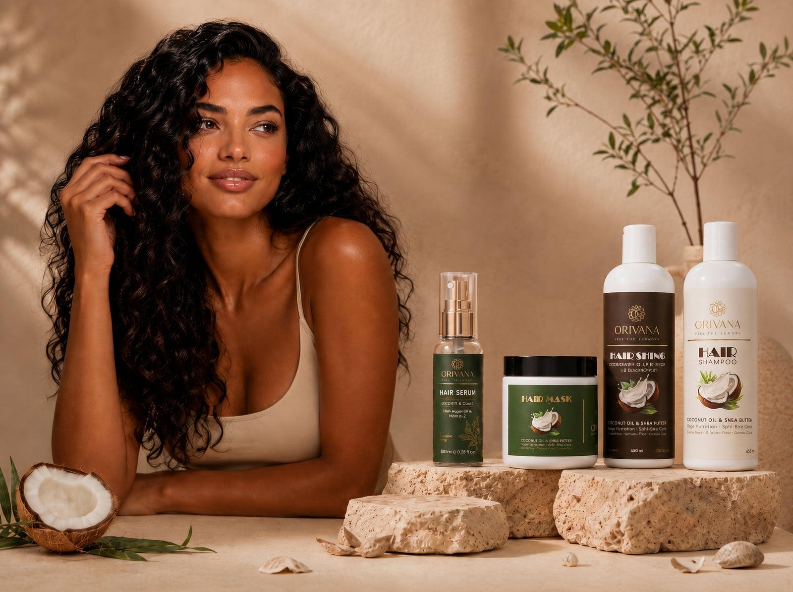 Orivana complete hair care routine